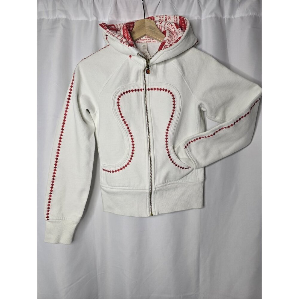 Lululemon Scuba Hoodie Special Edition 2010 Canada Olympics Sweatshirt Size 2